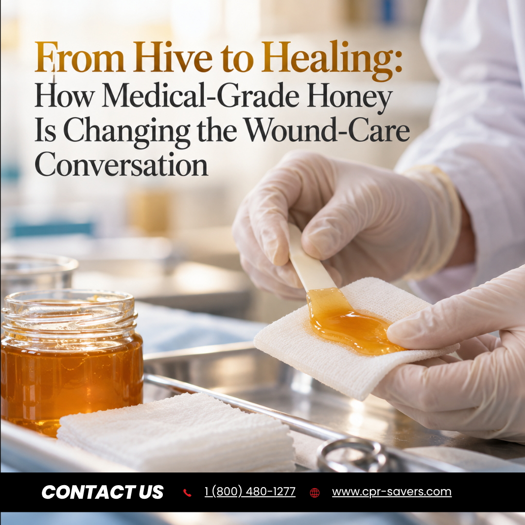 From Hive to Healing: How Medical-Grade Honey Is Changing the Wound-Care Conversation